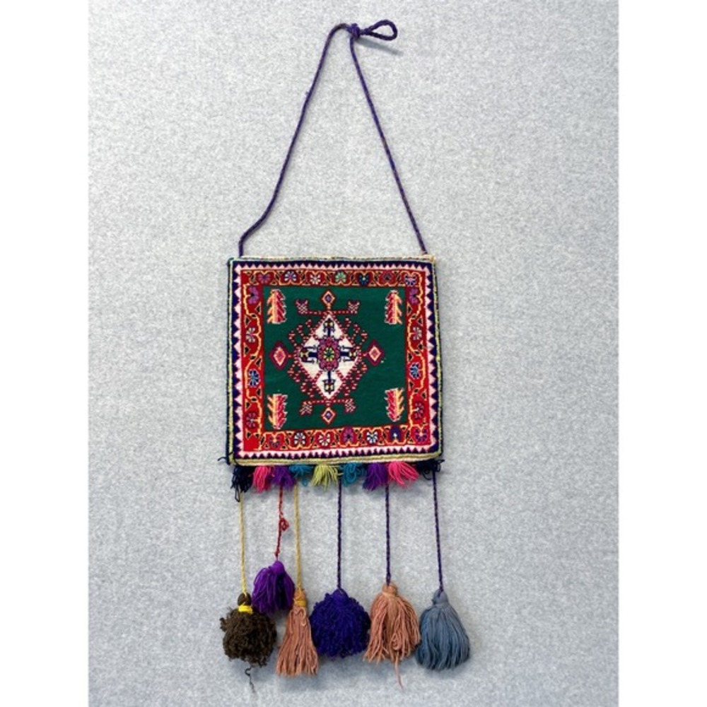 Vintage Kilim Tote Bag‎ Carpet Saddle Shoulder Antique Hippie Tribal Retro Boho